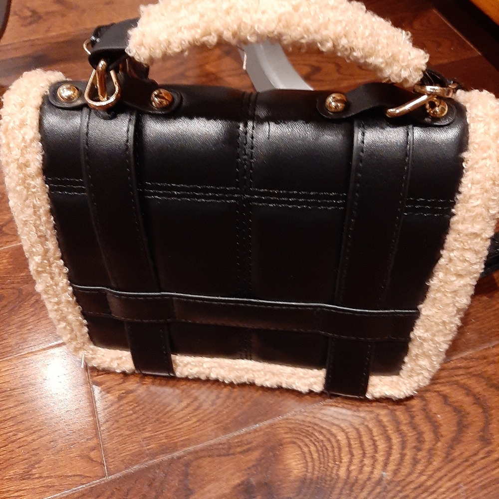 Cute fluffy purse